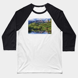 Easely Peak Sawtooth National Recreation Area Baseball T-Shirt